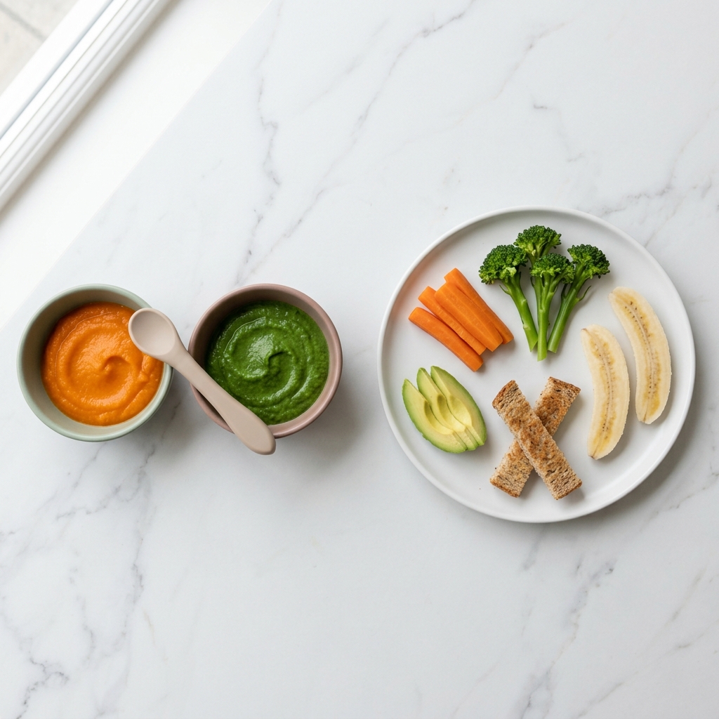 Baby Led Weaning vs Purees: An Honest Comparison