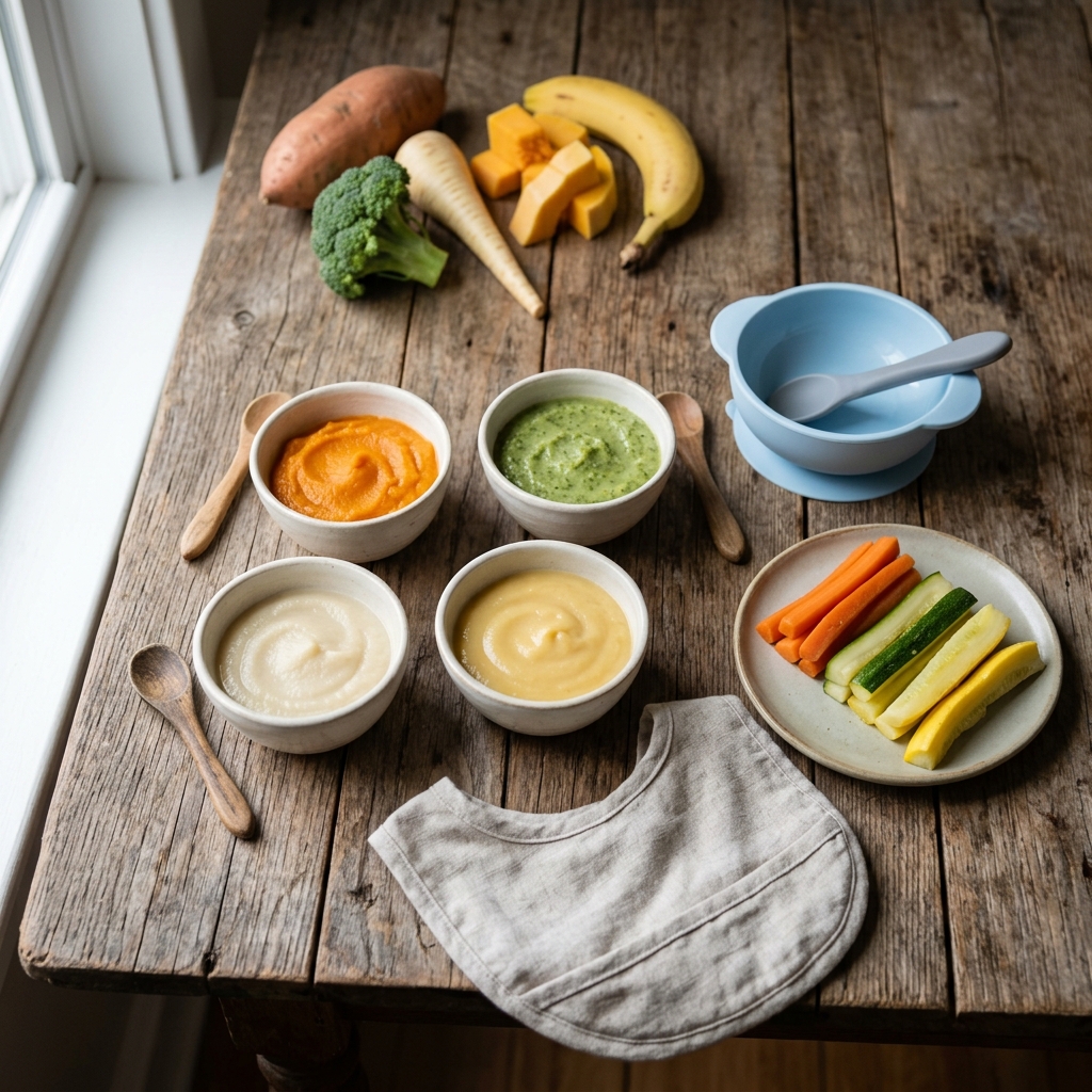 Baby's First Foods: A 4-Week Weaning Plan