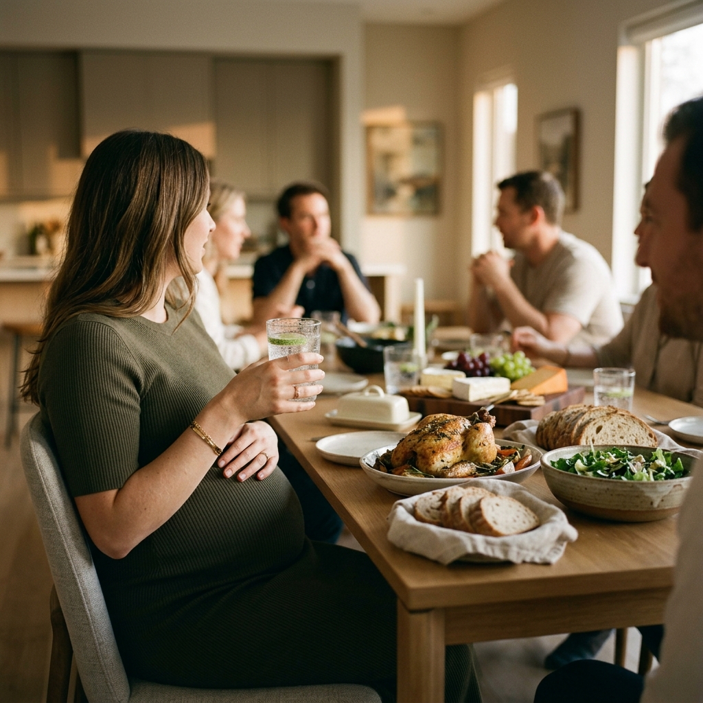 Eating at Other People's Houses While Pregnant