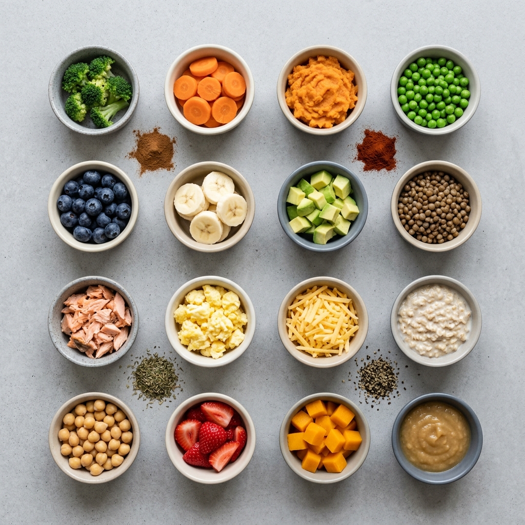 First 100 Foods: A Weaning List by Category