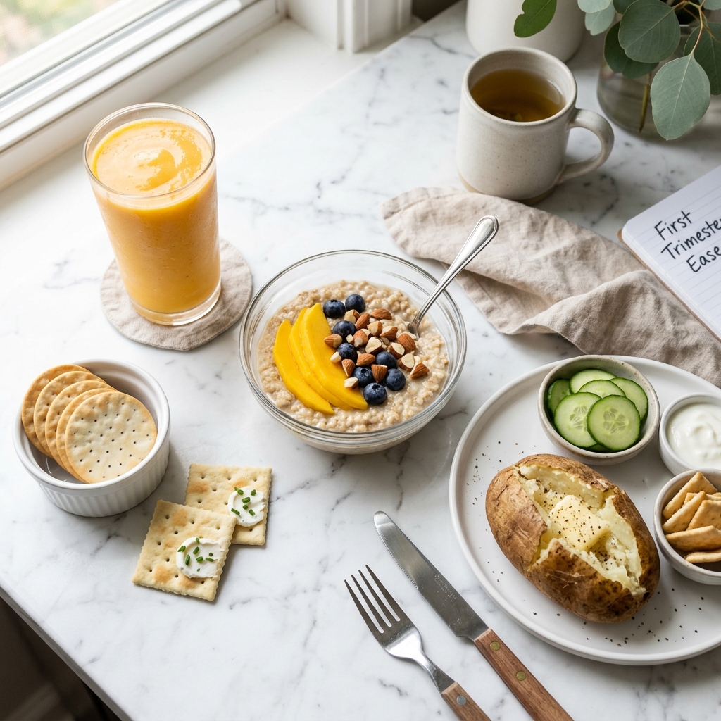 First Trimester Recipes: 10 Scent-Free, Nausea-Busting Meals to Keep You Nourished