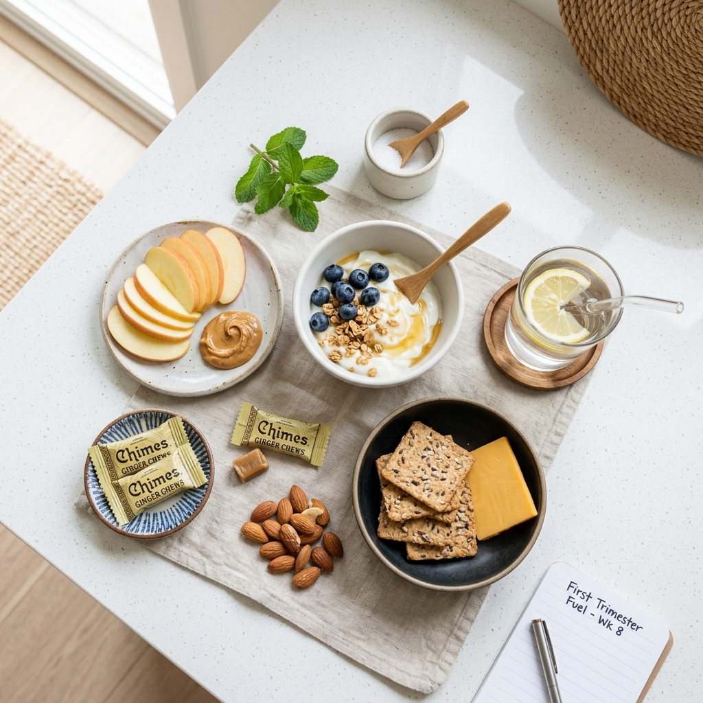 Best Pregnancy Snacks for the First Trimester: 25 Easy Ideas for Nausea, Energy & Protein