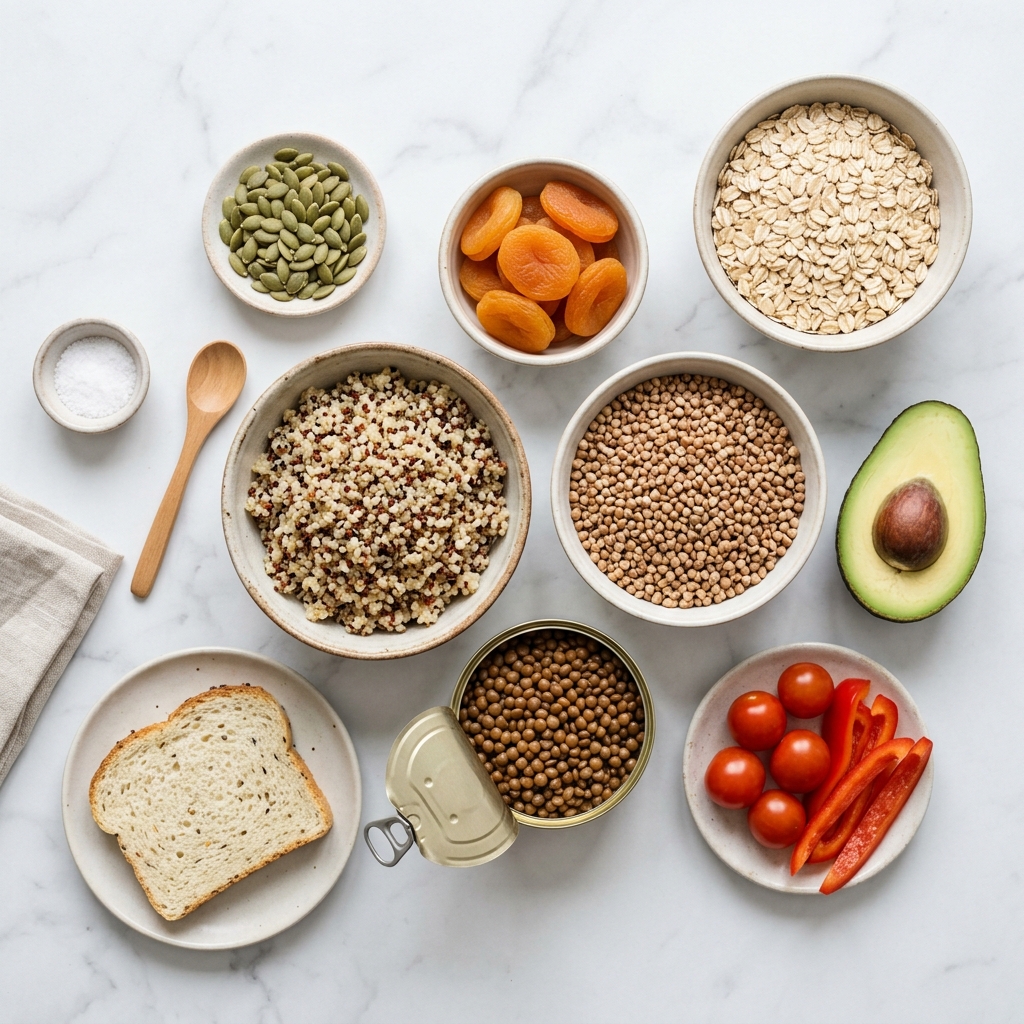 Gluten-Free and Pregnant: Covering Iron, Folate and Fibre