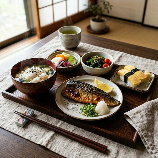 Wholesome Japanese pregnancy meal