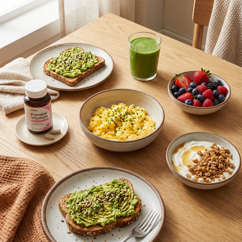 Healthy Pregnancy Meal Plan (First Trimester)