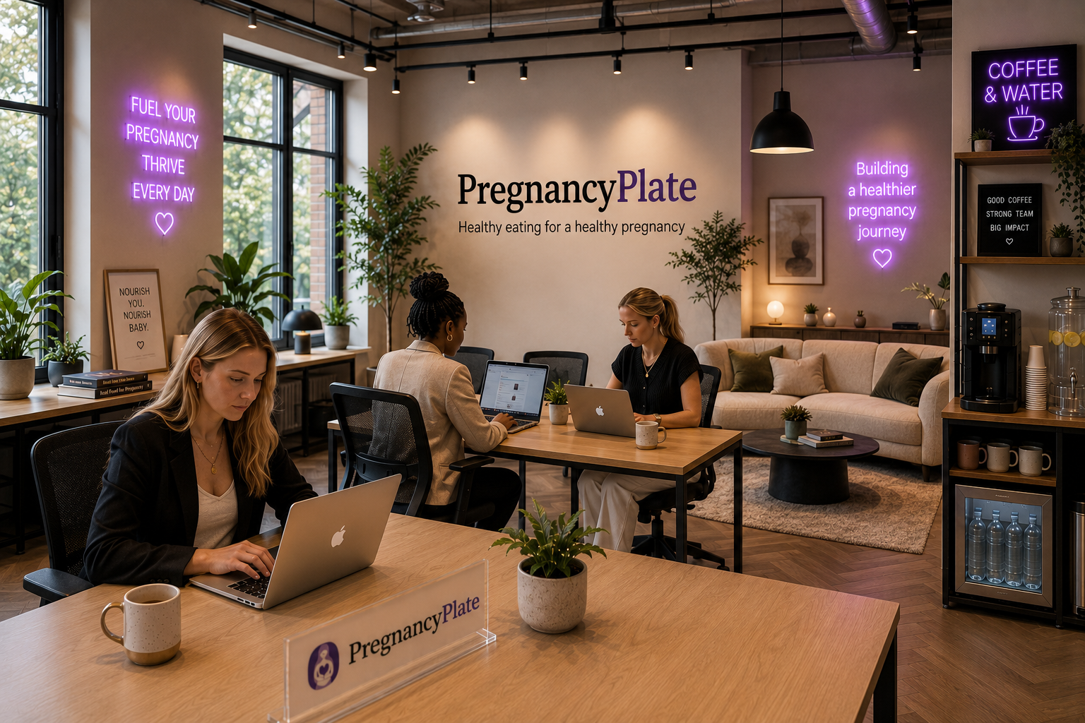 PregnancyPlate HQ office