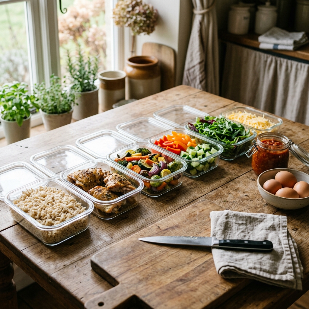 Pregnancy Meal Prep: A Sunday Routine That Survives the Week