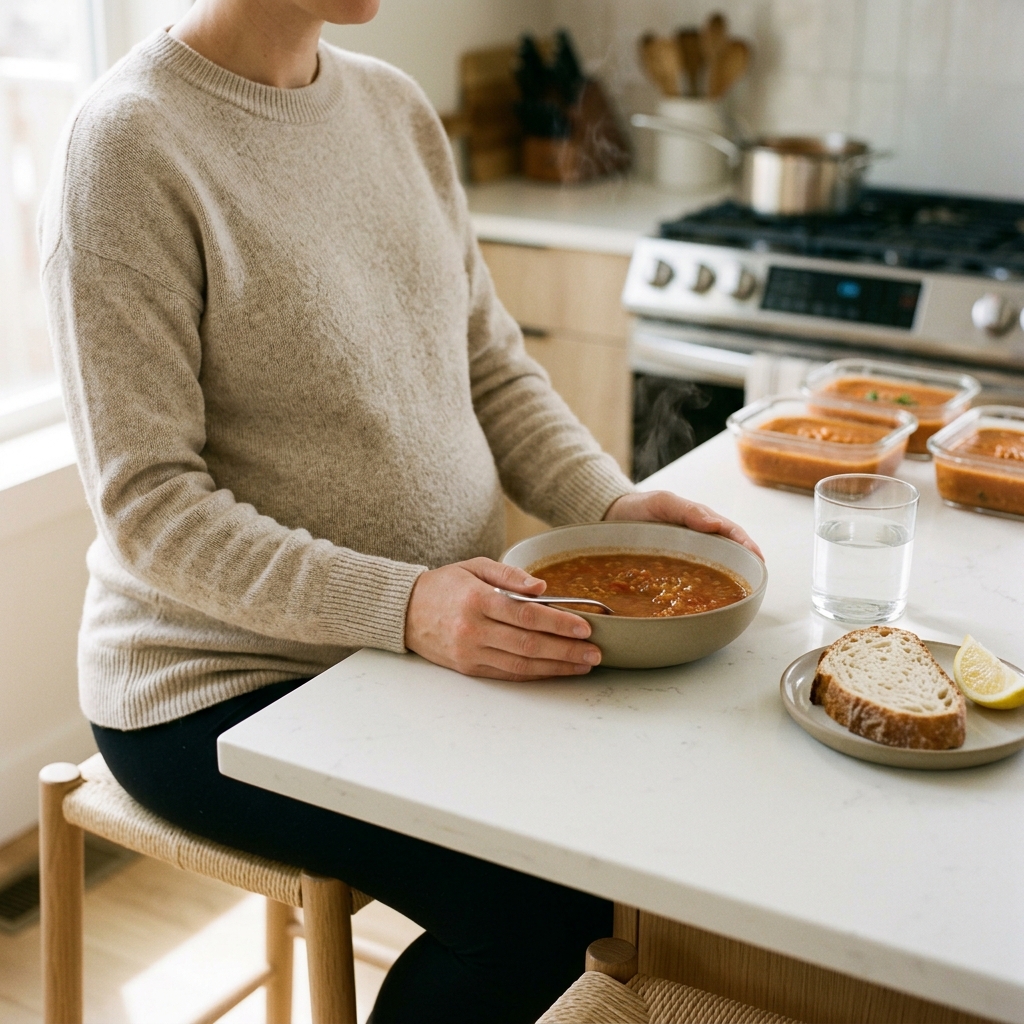 Pregnancy Soup Recipes: 10 Easy Soups for Nausea, Iron and Cold Days