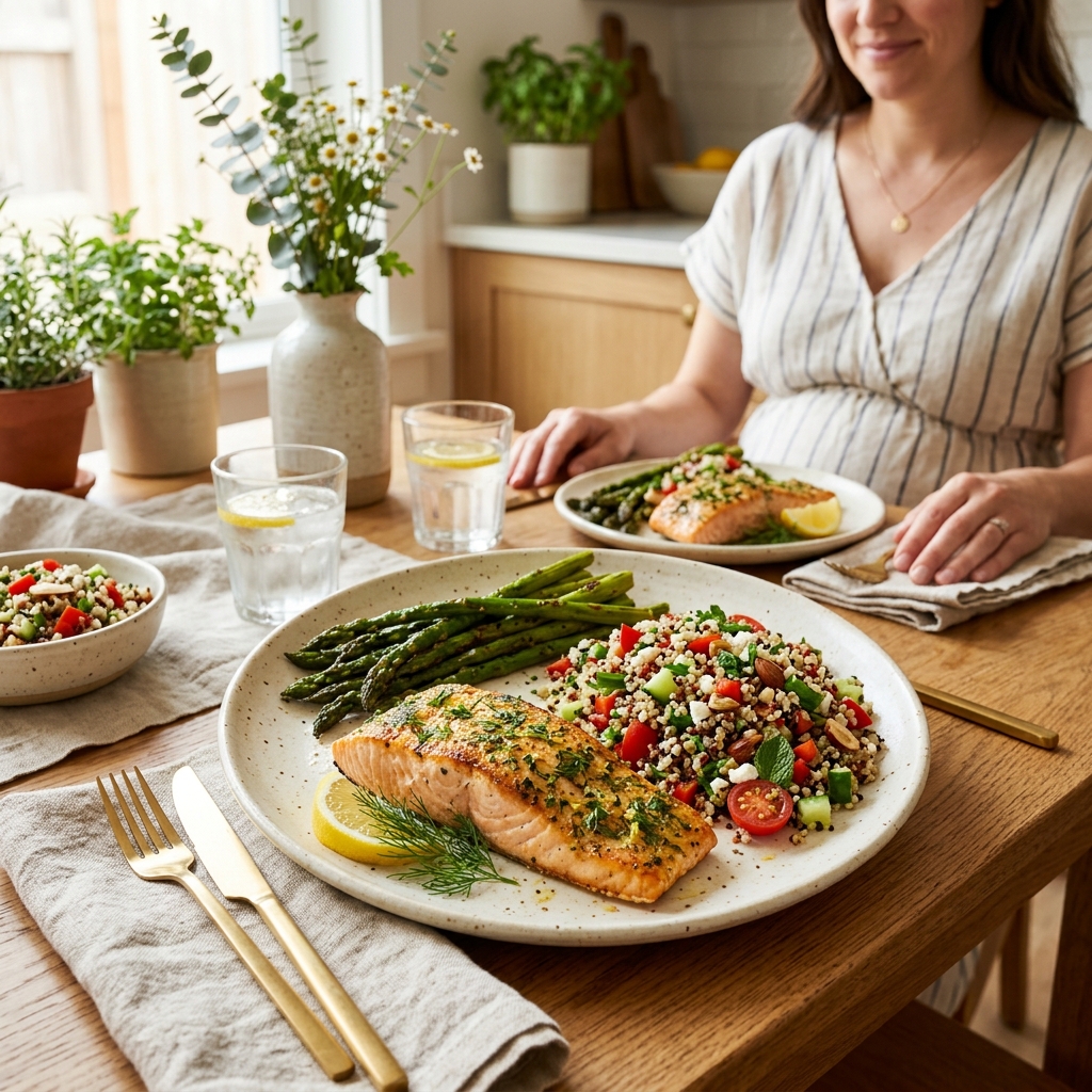 Second Trimester Dinner Ideas: 12 Easy & Healthy Meals for Your Growth Spurt