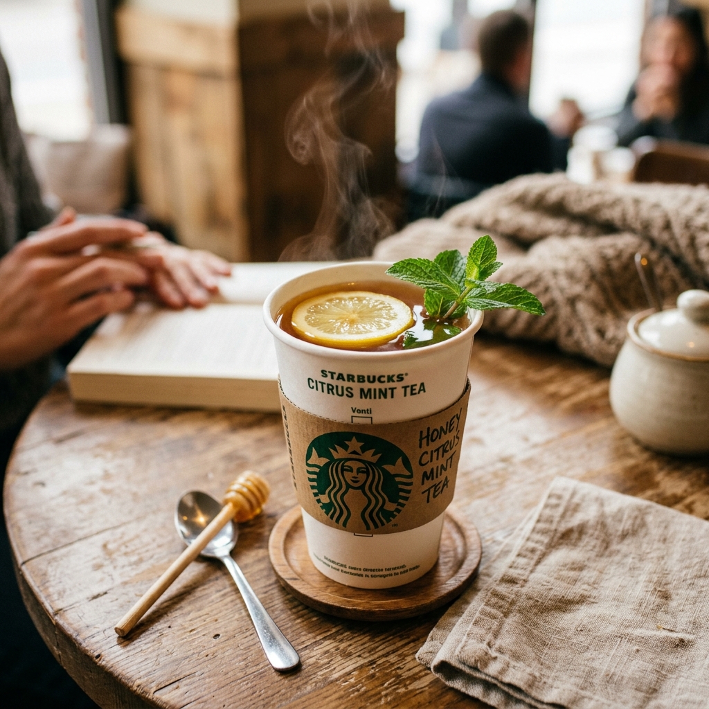 Is the Starbucks 'Medicine Ball' Safe for Pregnancy? (Honey Citrus Mint Tea Audit)