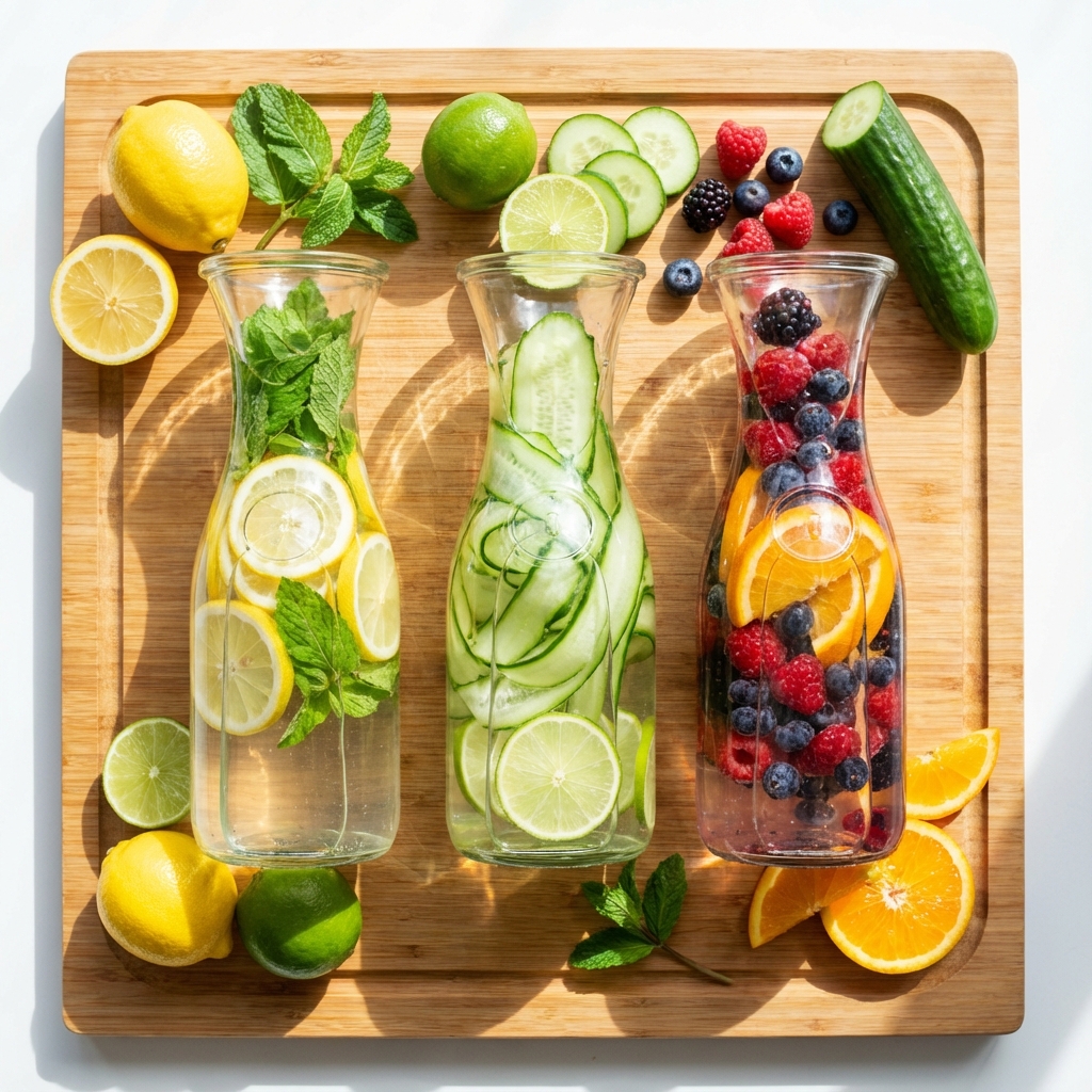 Fruit-infused water options for pregnancy